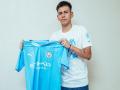 Manchester City sign Claudio Echeverri from River Plate - Hindi News | Manchester City sign Claudio Echeverri from River Plate | Latest football News at Lokmattimes.com