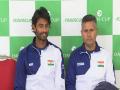 "On grass court...," says Niki after 6-3, 6-4 win over Shoaib in Davis Cup - Hindi News | "On grass court...," says Niki after 6-3, 6-4 win over Shoaib in Davis Cup | Latest tennis News at Lokmattimes.com