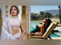 Check Out: Bhumi Pednekar Grows in Aqua Cutout Swimwear, Says ‘It’s Not a Vacation, Its a Workday’ - Hindi News | Check Out: Bhumi Pednekar Grows in Aqua Cutout Swimwear, Says ‘It’s Not a Vacation, Its a Workday’ | Latest entertainment News at Lokmattimes.com