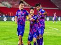 ISL: Kerala Blasters FC post emphatic 3-1 win over Hyderabad FC - Hindi News | ISL: Kerala Blasters FC post emphatic 3-1 win over Hyderabad FC | Latest football News at Lokmattimes.com