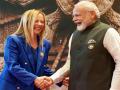 Italian PM Giorgia Meloni Congratulates PM Narendra Modi on Electoral Victory in Lok Sabha Polls, Says “Will Work Together to Unite India, Italy” (See Tweet) - Hindi News | Italian PM Giorgia Meloni Congratulates PM Narendra Modi on Electoral Victory in Lok Sabha Polls, Says “Will Work Together to Unite India, Italy” (See Tweet) | Latest international News at Lokmattimes.com