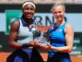 'Last-minute' pair Gauff-Siniakova edge out Errani-Paolini to win French Open women's doubles title - Hindi News | 'Last-minute' pair Gauff-Siniakova edge out Errani-Paolini to win French Open women's doubles title | Latest tennis News at Lokmattimes.com