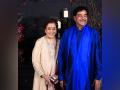 Sonakshi-Zaheer Reception: Bride’s Parents Shatrughan, Poonam Sinha Arrive in Style, Happily Poses - Hindi News | Sonakshi-Zaheer Reception: Bride’s Parents Shatrughan, Poonam Sinha Arrive in Style, Happily Poses | Latest entertainment News at Lokmattimes.com