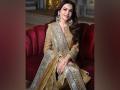 Check Out: Nita Ambani Exudes Elegance in Golden Embroidered Suit at Anant-Radhika’s Haldi Ceremony - Hindi News | Check Out: Nita Ambani Exudes Elegance in Golden Embroidered Suit at Anant-Radhika’s Haldi Ceremony | Latest entertainment News at Lokmattimes.com
