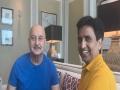 Anupam Kher’s Dubai Diaries Get Poetic With Kumar Vishwas (Watch Video) - Hindi News | Anupam Kher’s Dubai Diaries Get Poetic With Kumar Vishwas (Watch Video) | Latest entertainment News at Lokmattimes.com