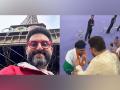 Check Out: Abhishek Bachchan Drops Video From Paris Olympics, Calls Neeraj Chopra’s Win “Icing on the Cake’ - Hindi News | Check Out: Abhishek Bachchan Drops Video From Paris Olympics, Calls Neeraj Chopra’s Win “Icing on the Cake’ | Latest entertainment News at Lokmattimes.com