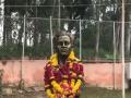Olympian Ashok Kumar unveils Major Dyan Chand's statue on National Sports Day - Hindi News | Olympian Ashok Kumar unveils Major Dyan Chand's statue on National Sports Day | Latest hockey News at Lokmattimes.com