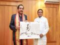 FIH president Tayyab Ikram meets Odisha CM Mohan Charan Majhi - Hindi News | FIH president Tayyab Ikram meets Odisha CM Mohan Charan Majhi | Latest hockey News at Lokmattimes.com