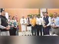 Nitish Kumar unveils logo, mascot for Women's Asian Champions Trophy in Bihar - Hindi News | Nitish Kumar unveils logo, mascot for Women's Asian Champions Trophy in Bihar | Latest hockey News at Lokmattimes.com
