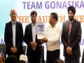 Hockey India League franchise Gonasika unveils logo ahead of upcoming season - Hindi News | Hockey India League franchise Gonasika unveils logo ahead of upcoming season | Latest hockey News at Lokmattimes.com
