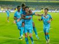 Hyderabad FC ride on Alba's brace to register a come-from-behind victory over Kerala Blasters - Hindi News | Hyderabad FC ride on Alba's brace to register a come-from-behind victory over Kerala Blasters | Latest football News at Lokmattimes.com