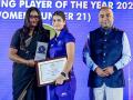 'Eager to Impress', Deepika reflects on winning Upcoming Player of the Year (U-21) award - Hindi News | 'Eager to Impress', Deepika reflects on winning Upcoming Player of the Year (U-21) award | Latest hockey News at Lokmattimes.com
