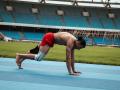 Mann Sharma begins quest for history with world's first-ever burpee marathon - Hindi News | Mann Sharma begins quest for history with world's first-ever burpee marathon | Latest other-sports News at Lokmattimes.com