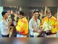 'Nothing short of a blessing': Anand Pandit shares experience of celebrating birthday of Amitabh Bachchan - Hindi News | 'Nothing short of a blessing': Anand Pandit shares experience of celebrating birthday of Amitabh Bachchan | Latest entertainment News at Lokmattimes.com