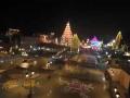 Artists create 50,000 sq ft rangoli at Ujjain's Shri Mahakaleshwar temple ahead of Deepotsav - Hindi News | Artists create 50,000 sq ft rangoli at Ujjain's Shri Mahakaleshwar temple ahead of Deepotsav | Latest entertainment News at Lokmattimes.com