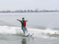 J&K: Kashmir's Dal Lake hosts water skiing events - Hindi News | J&K: Kashmir's Dal Lake hosts water skiing events | Latest other-sports News at Lokmattimes.com