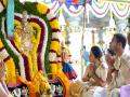 Consecration of Sri Rukmini Satyabhama Sametha Sri Venugopala Swamy Devasthanam at ASBL Spire, Hyderabad - Hindi News | Consecration of Sri Rukmini Satyabhama Sametha Sri Venugopala Swamy Devasthanam at ASBL Spire, Hyderabad | Latest business News at Lokmattimes.com