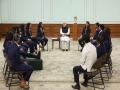 PM Modi hosts Women's World Cup Champions, urges players to inspire students and lead fit India movement - Hindi News | PM Modi hosts Women's World Cup Champions, urges players to inspire students and lead fit India movement | Latest cricket News at Lokmattimes.com