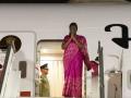 President Droupadi Murmu arrives in Angola; first Indian Head of State to visit country - Hindi News | President Droupadi Murmu arrives in Angola; first Indian Head of State to visit country | Latest international News at Lokmattimes.com