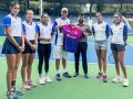 Prachura PP meets Team India ahead of Billie Jean King Cup play-offs - Hindi News | Prachura PP meets Team India ahead of Billie Jean King Cup play-offs | Latest tennis News at Lokmattimes.com