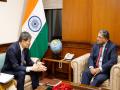 MEA Secretary (West) Sibi George meets UNDP Acting Administrator Haoliang Xu, discusses India-UNDP collaboration - Hindi News | MEA Secretary (West) Sibi George meets UNDP Acting Administrator Haoliang Xu, discusses India-UNDP collaboration | Latest international News at Lokmattimes.com
