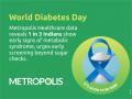 World Diabetes Day: Metropolis Healthcare Data Reveals 1 in 3 Indians Show Early Signs of Metabolic Syndrome, Urges Early Screening Beyond Sugar Checks - Hindi News | World Diabetes Day: Metropolis Healthcare Data Reveals 1 in 3 Indians Show Early Signs of Metabolic Syndrome, Urges Early Screening Beyond Sugar Checks | Latest business News at Lokmattimes.com