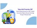 Tata AIA Premier SIP Sees Rising Interest as SIP-Linked Insurance Gains Ground Among Young Professionals - Hindi News | Tata AIA Premier SIP Sees Rising Interest as SIP-Linked Insurance Gains Ground Among Young Professionals | Latest business News at Lokmattimes.com