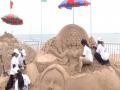 15th edition of International Sand Art Festival begins in Odisha, artists from across world showcase creativity - Hindi News | 15th edition of International Sand Art Festival begins in Odisha, artists from across world showcase creativity | Latest entertainment News at Lokmattimes.com