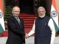Diplomatic Rendezvous: PM Modi receives President Putin at Hyderabad House ahead of India-Russia Summit - Hindi News | Diplomatic Rendezvous: PM Modi receives President Putin at Hyderabad House ahead of India-Russia Summit | Latest international News at Lokmattimes.com