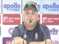 "Never my intention to cause malice, could've used a better word": SA coach Conrad reflects on 'grovel' remark made during Guwahati Test - Hindi News | "Never my intention to cause malice, could've used a better word": SA coach Conrad reflects on 'grovel' remark made during Guwahati Test | Latest cricket News at Lokmattimes.com
