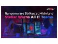 Midnight Ransomware Attacks Surge in 2025: Stellar Data Recovery Experts Warn CIOs, CISOs & IT Teams to Strengthen Their Defences - Hindi News | Midnight Ransomware Attacks Surge in 2025: Stellar Data Recovery Experts Warn CIOs, CISOs & IT Teams to Strengthen Their Defences | Latest business News at Lokmattimes.com