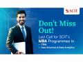 Final Opportunity to Apply for SCIT's MBA Programmes in ITBM & Data Sciences - Hindi News | Final Opportunity to Apply for SCIT's MBA Programmes in ITBM & Data Sciences | Latest business News at Lokmattimes.com