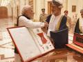 PM Modi conferred with Order of Oman by Sultan Haitham bin Tarik in Muscat - Hindi News | PM Modi conferred with Order of Oman by Sultan Haitham bin Tarik in Muscat | Latest international News at Lokmattimes.com