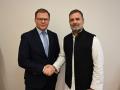Rahul Gandhi meets German Environment Minister in Berlin, discusses climate challenges across world - Hindi News | Rahul Gandhi meets German Environment Minister in Berlin, discusses climate challenges across world | Latest international News at Lokmattimes.com