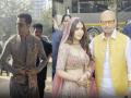 Hrithik Roshan arrives in style at cousin's wedding, father Rakesh poses with bride - Hindi News | Hrithik Roshan arrives in style at cousin's wedding, father Rakesh poses with bride | Latest entertainment News at Lokmattimes.com