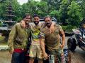Legends in one frame! Salman Khan, MS Dhoni, and AP Dhillon's muddy farmhouse pic goes viral; fans react - Hindi News | Legends in one frame! Salman Khan, MS Dhoni, and AP Dhillon's muddy farmhouse pic goes viral; fans react | Latest entertainment News at Lokmattimes.com