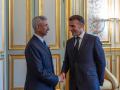 EAM Jaishankar meets French President Emmanuel Macron - Hindi News | EAM Jaishankar meets French President Emmanuel Macron | Latest international News at Lokmattimes.com