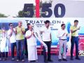 Indians steal show at inaugural 5i50 Triathlon Chennai 2025 - Hindi News | Indians steal show at inaugural 5i50 Triathlon Chennai 2025 | Latest other-sports News at Lokmattimes.com