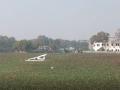 UP: IAF trainee aircraft crashes into pond in Prayagraj - Hindi News | UP: IAF trainee aircraft crashes into pond in Prayagraj | Latest national News at Lokmattimes.com
