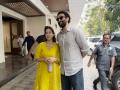 Kartik Aaryan, Aditya Roy Kapur, Sara Ali Khan attend Anurag Basu's Saraswati Puja - Hindi News | Kartik Aaryan, Aditya Roy Kapur, Sara Ali Khan attend Anurag Basu's Saraswati Puja | Latest entertainment News at Lokmattimes.com