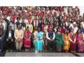 President meets tribal guests, tableaux artists, NCC Cadets, NSS volunteers and other Republic Day parade participants - Hindi News | President meets tribal guests, tableaux artists, NCC Cadets, NSS volunteers and other Republic Day parade participants | Latest national News at Lokmattimes.com