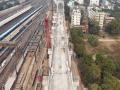 100 m long 'Make in India' steel bridge completed in Ahmedabad for Mumbai-Ahmedabad Bullet train project - Hindi News | 100 m long 'Make in India' steel bridge completed in Ahmedabad for Mumbai-Ahmedabad Bullet train project | Latest national News at Lokmattimes.com