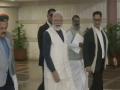 PM Modi arrives for NDA Parliamentary party meeting, to be felicitated for US trade deal - Hindi News | PM Modi arrives for NDA Parliamentary party meeting, to be felicitated for US trade deal | Latest national News at Lokmattimes.com