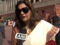 Priyanka Chaturvedi criticises 'Ghooskhor Pandat' film title, urges regulation of digital content - Hindi News | Priyanka Chaturvedi criticises 'Ghooskhor Pandat' film title, urges regulation of digital content | Latest national News at Lokmattimes.com