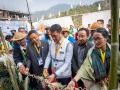 Arunachal CM inaugurates Donyi Polo prayer, cultural centre at Modirijo - Hindi News | Arunachal CM inaugurates Donyi Polo prayer, cultural centre at Modirijo | Latest national News at Lokmattimes.com