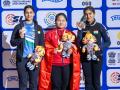 Manu Bhaker misses gold in shoot-off, Esha wins bronze in 25m Pistol - Hindi News | Manu Bhaker misses gold in shoot-off, Esha wins bronze in 25m Pistol | Latest other-sports News at Lokmattimes.com