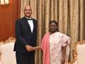 President Murmu hosts Seychelles President, says Joint Vision provides strong foundation for bilateral ties - Hindi News | President Murmu hosts Seychelles President, says Joint Vision provides strong foundation for bilateral ties | Latest international News at Lokmattimes.com
