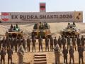 Southern Command chief reviews Exercise Rudra Shakti at Pokhran - Hindi News | Southern Command chief reviews Exercise Rudra Shakti at Pokhran | Latest national News at Lokmattimes.com