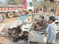 Three CRPF men, driver killed in Chhattisgarh's Dhamtari road mishap; one under treatment - Hindi News | Three CRPF men, driver killed in Chhattisgarh's Dhamtari road mishap; one under treatment | Latest national News at Lokmattimes.com