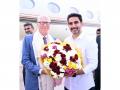 Microsoft co-founder Bill Gates arrives in Amaravati, will attend AI-India Impact Summit - Hindi News | Microsoft co-founder Bill Gates arrives in Amaravati, will attend AI-India Impact Summit | Latest national News at Lokmattimes.com
